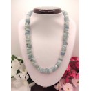 Pure Flaked Aquamarine Necklace